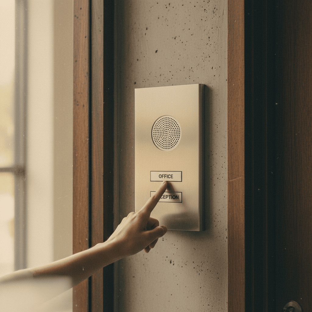 Intercom system entrance panel