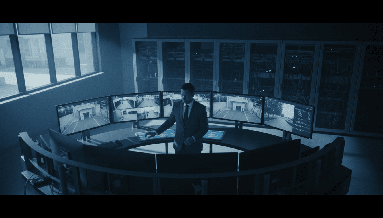 EHOP CONSULTING security technician monitoring access control and CCTV systems